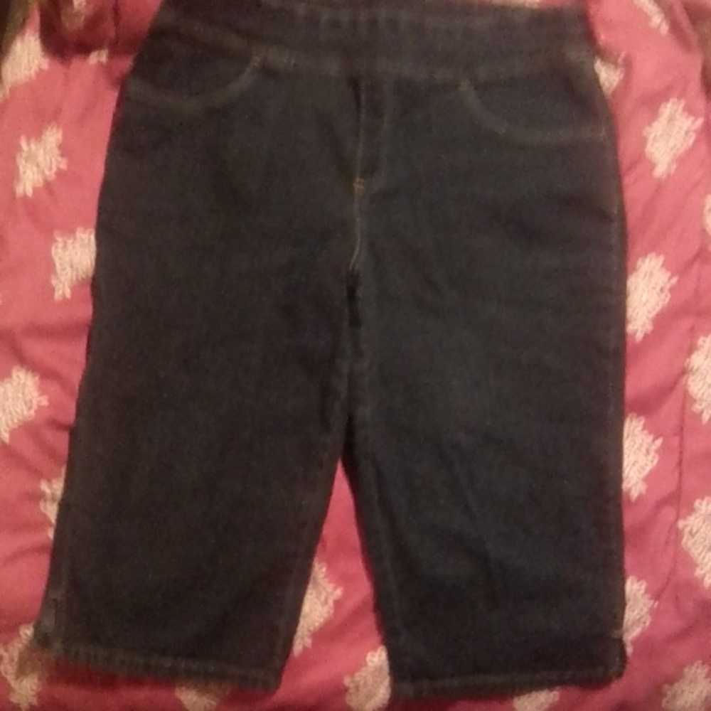 Jean Stretch Capris